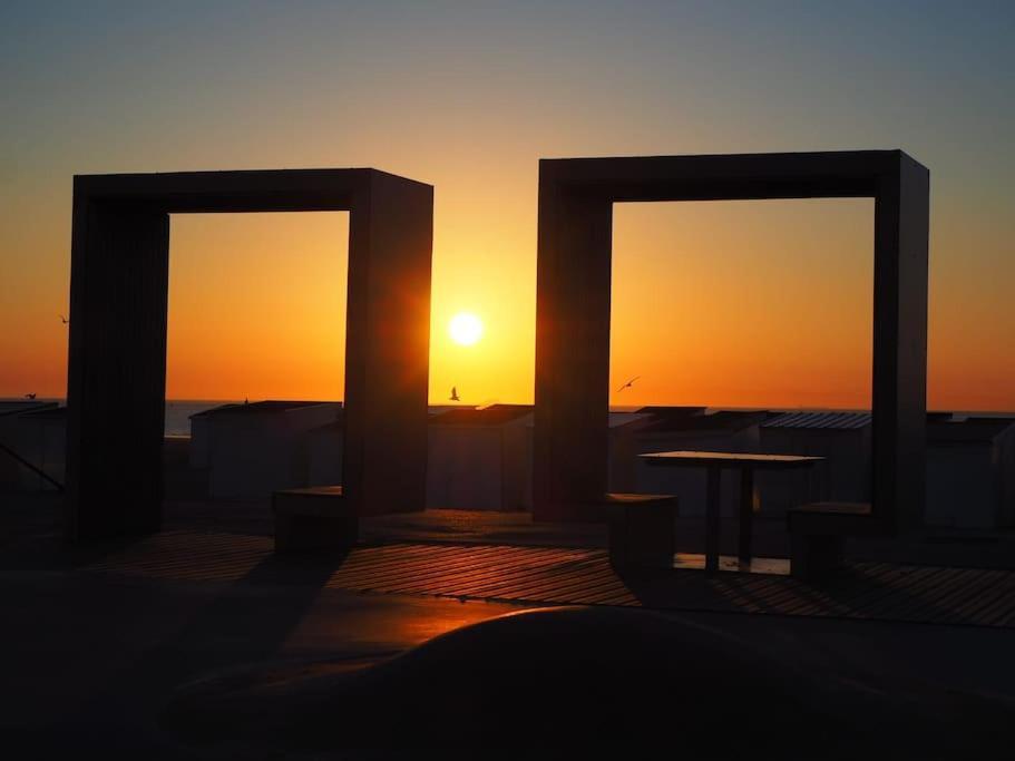 Le Clemenceau Appart-Calais Nord-Balcon-Plage Ngoại thất bức ảnh
