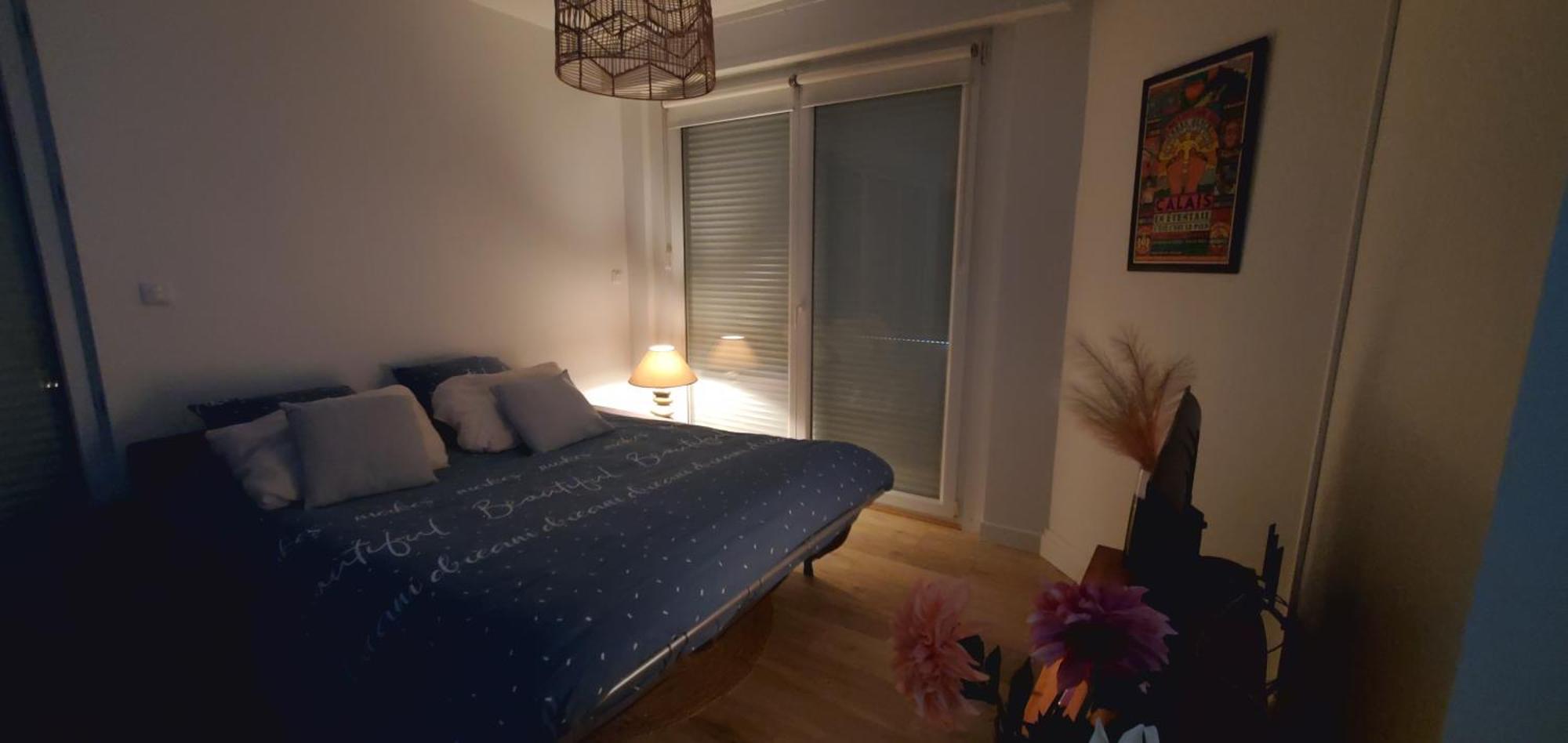 Le Clemenceau Appart-Calais Nord-Balcon-Plage Ngoại thất bức ảnh