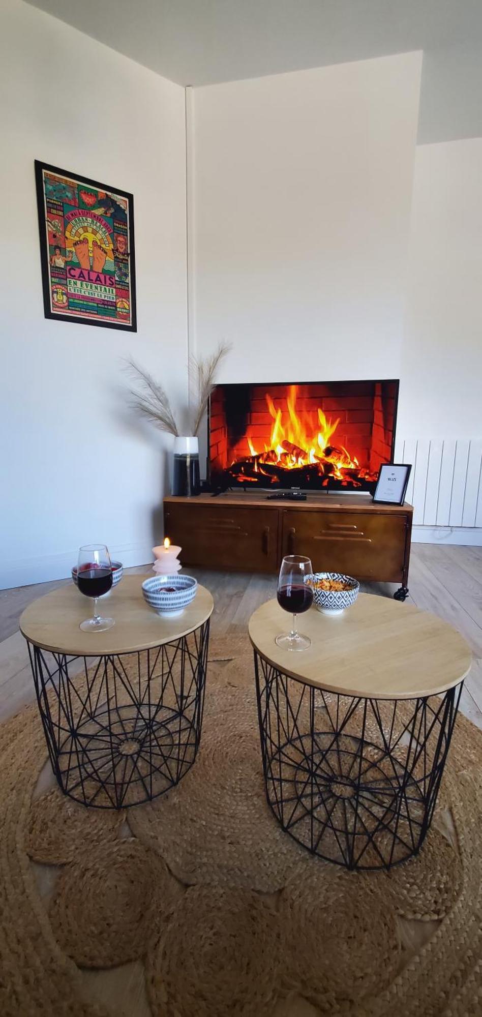 Le Clemenceau Appart-Calais Nord-Balcon-Plage Ngoại thất bức ảnh