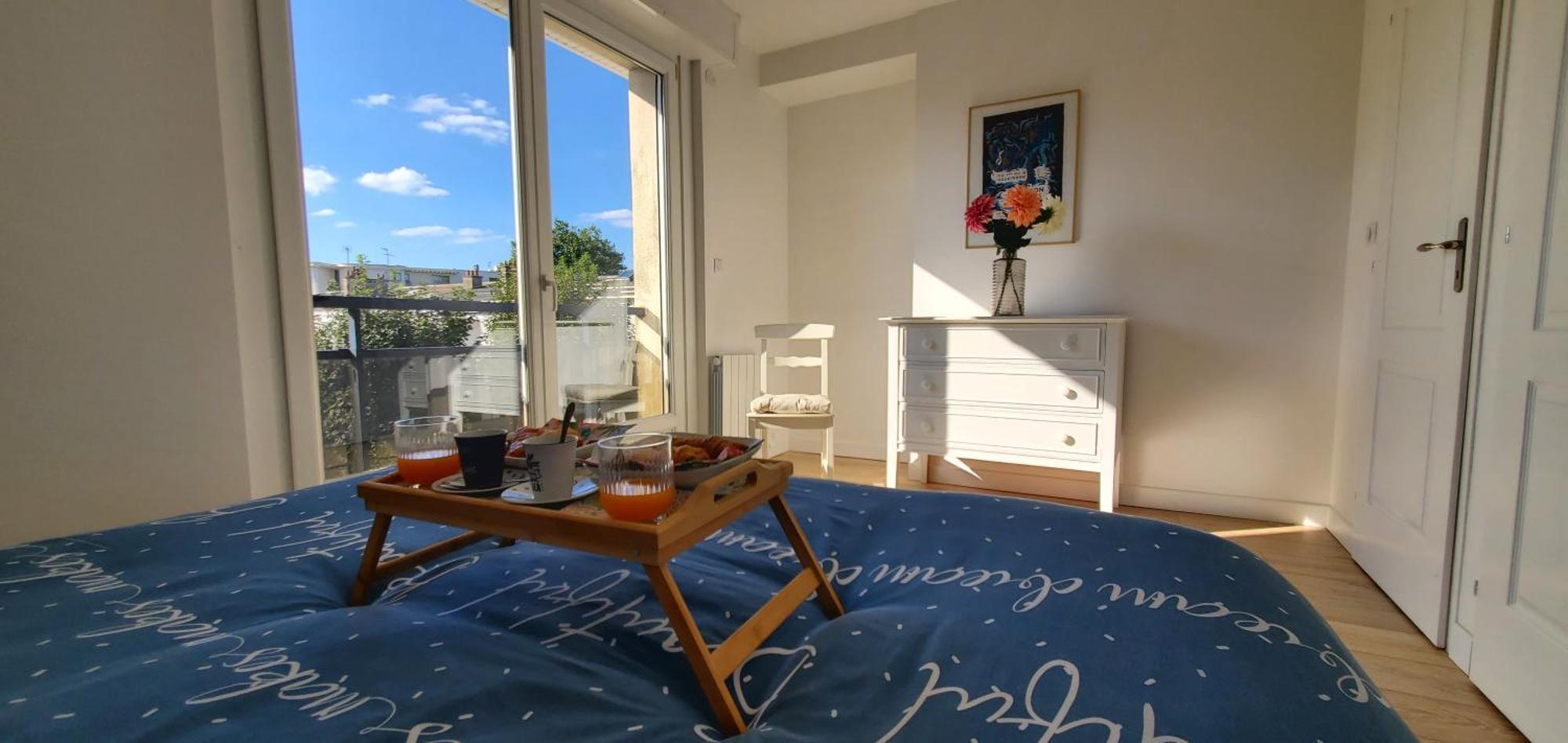 Le Clemenceau Appart-Calais Nord-Balcon-Plage Ngoại thất bức ảnh